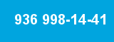 936 998-14-41 936 998-14-41